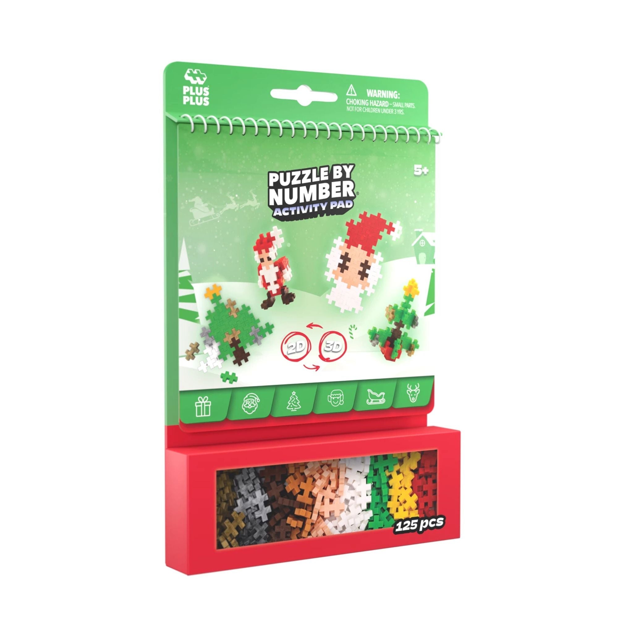 Plus-Plus Activity Pad - Weihnachten Plus Plus - malmichbuntbest.com