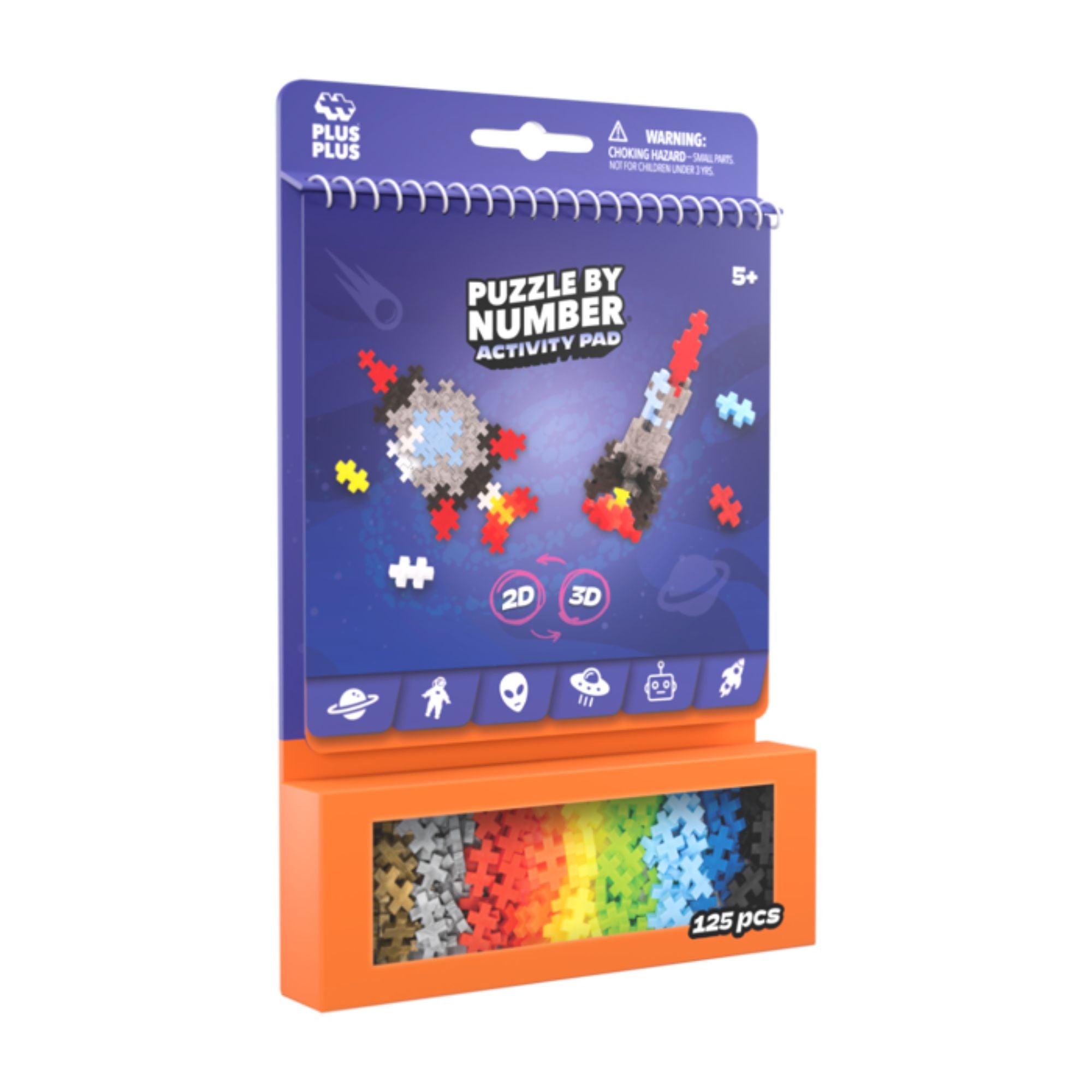 Plus - Plus Activity Pad - Weltraum Plus Plus - malmichbuntbest.com