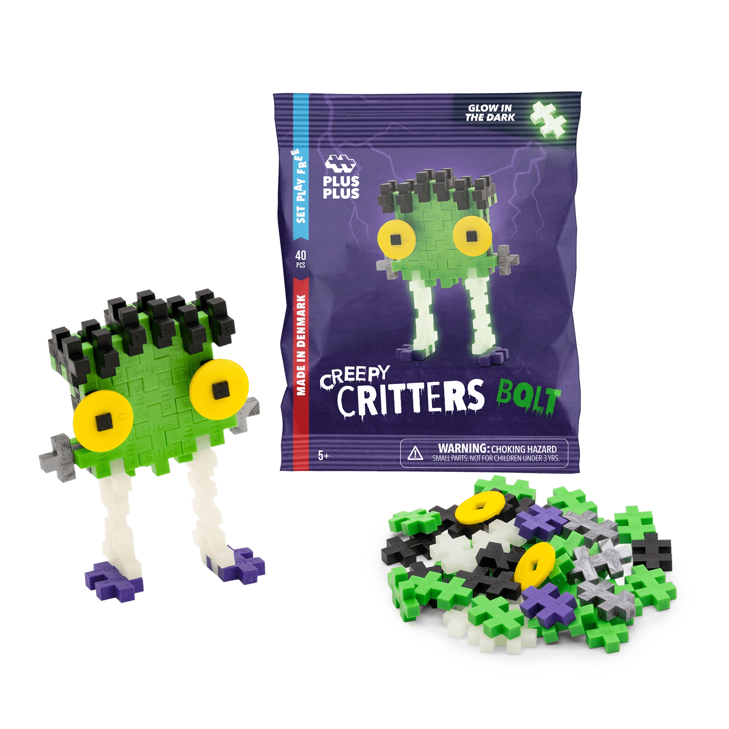 Plus Plus Creepy Gritters - Bolt Plus Plus - malmichbuntbest.com
