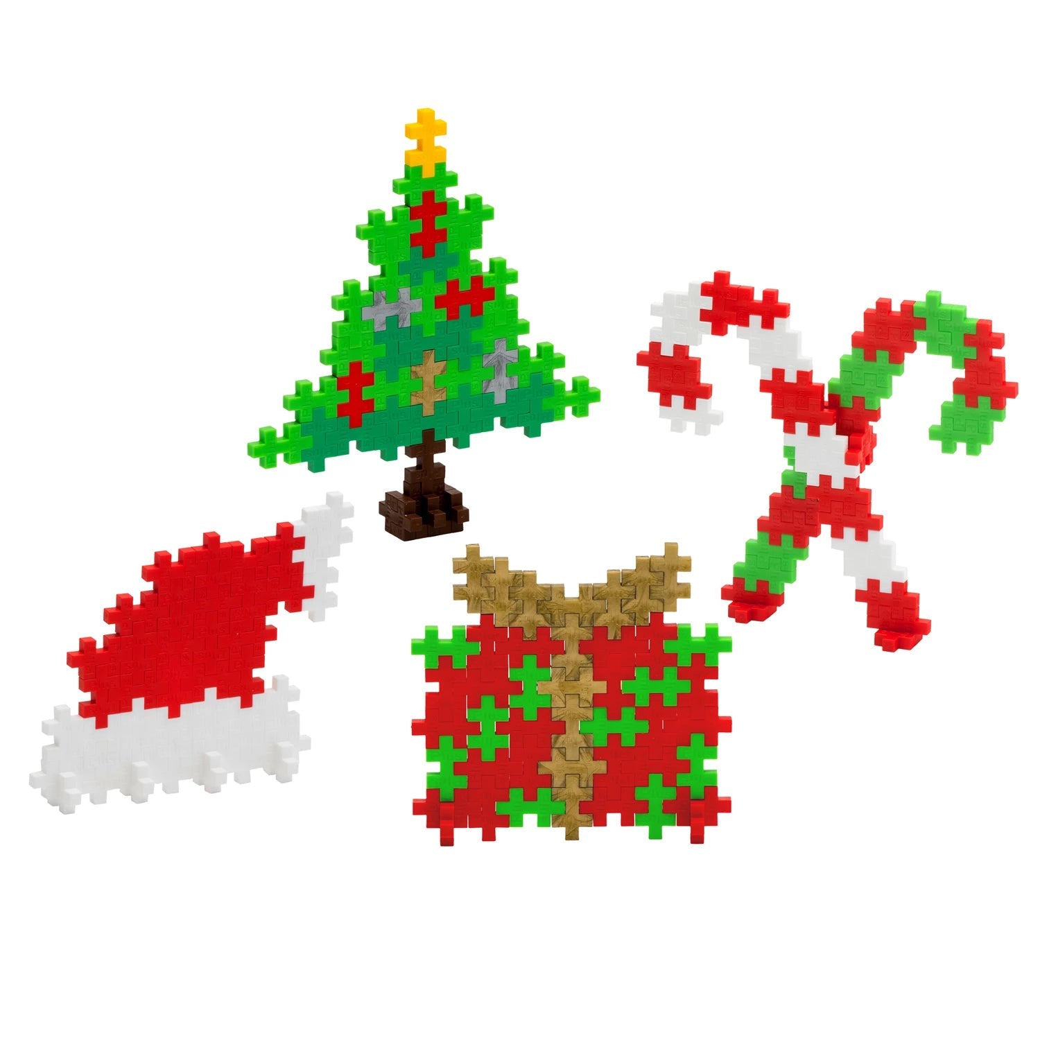 Plus Plus Kreativ Bausteine Weihnachtsdeko - 4 Motive Plus Plus - malmichbuntbest.com