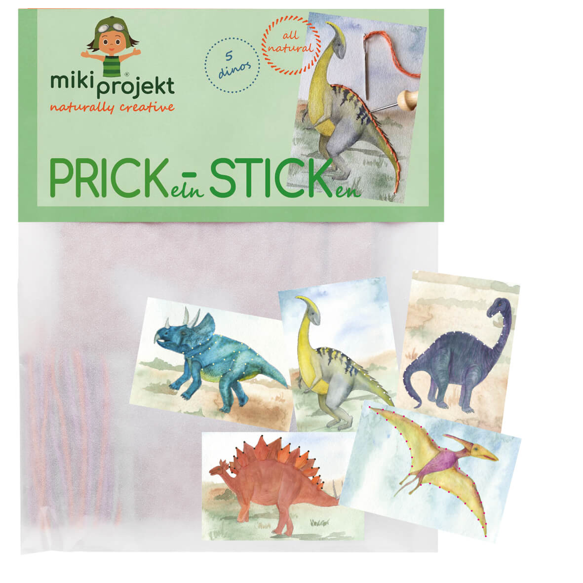 Prick - Stick - Set Dinos Mikiprojekt - malmichbuntbest.com