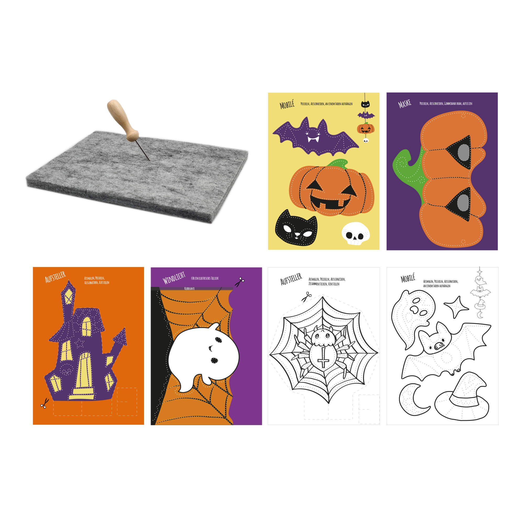 Prickelset Halloween Jeka - malmichbuntbest.com