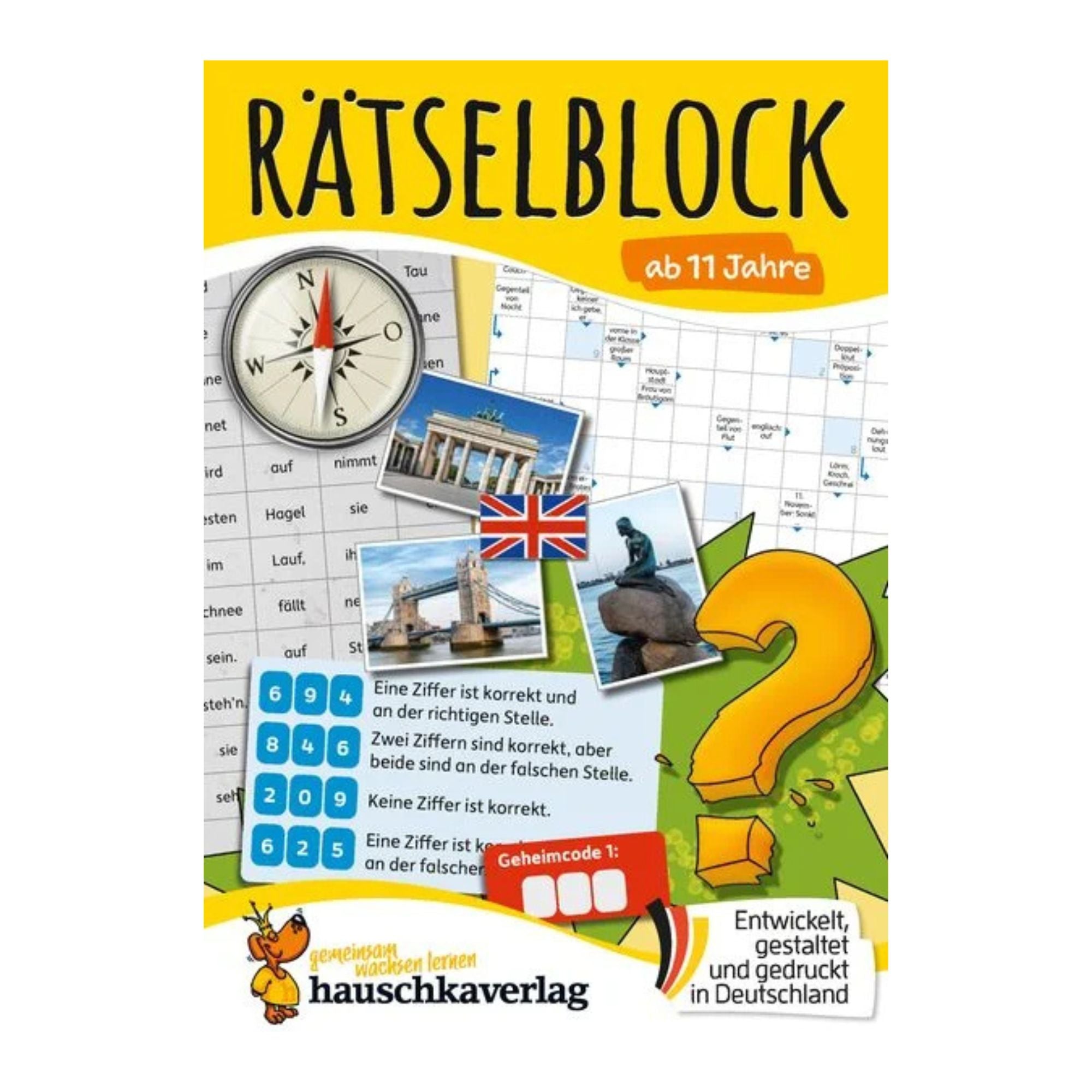 Rätselblock ab 11 Jahre - Nr. 641 Hauschka Verlag - malmichbuntbest.com