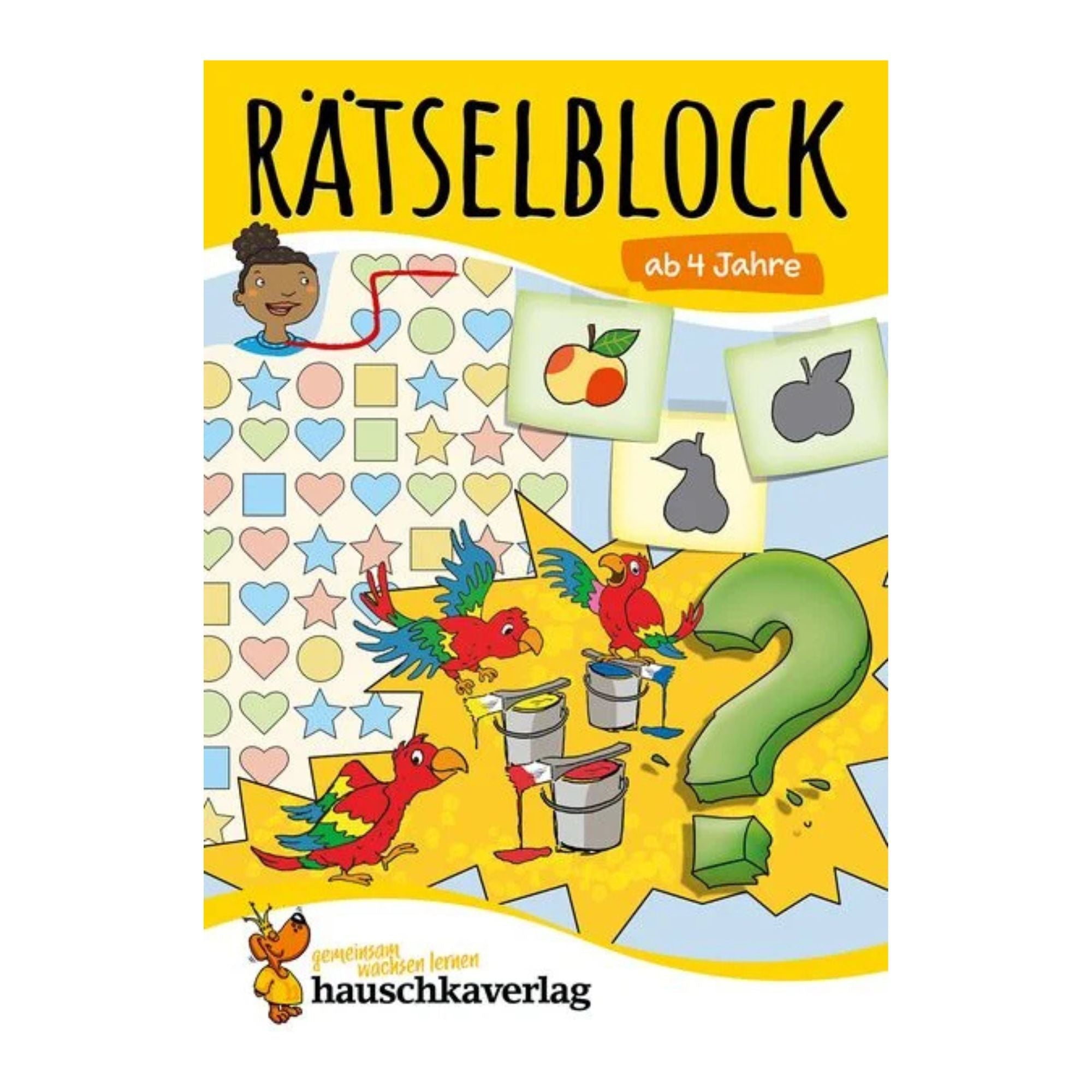 Rätselblock ab 4 Jahre, Band 1 - Nr. 642 Hauschka Verlag - malmichbuntbest.com