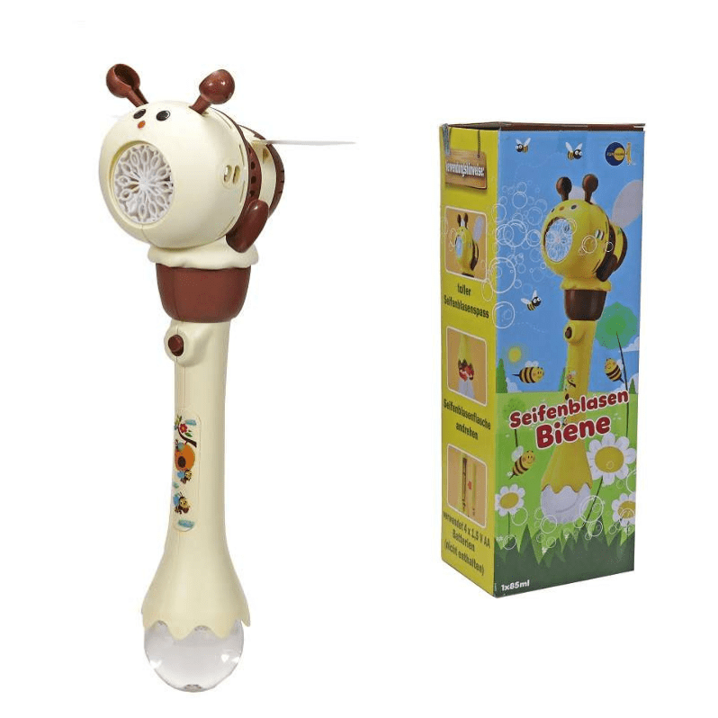 Seifenblasen Biene mit Licht - Creme Funtrading - malmichbuntbest.com