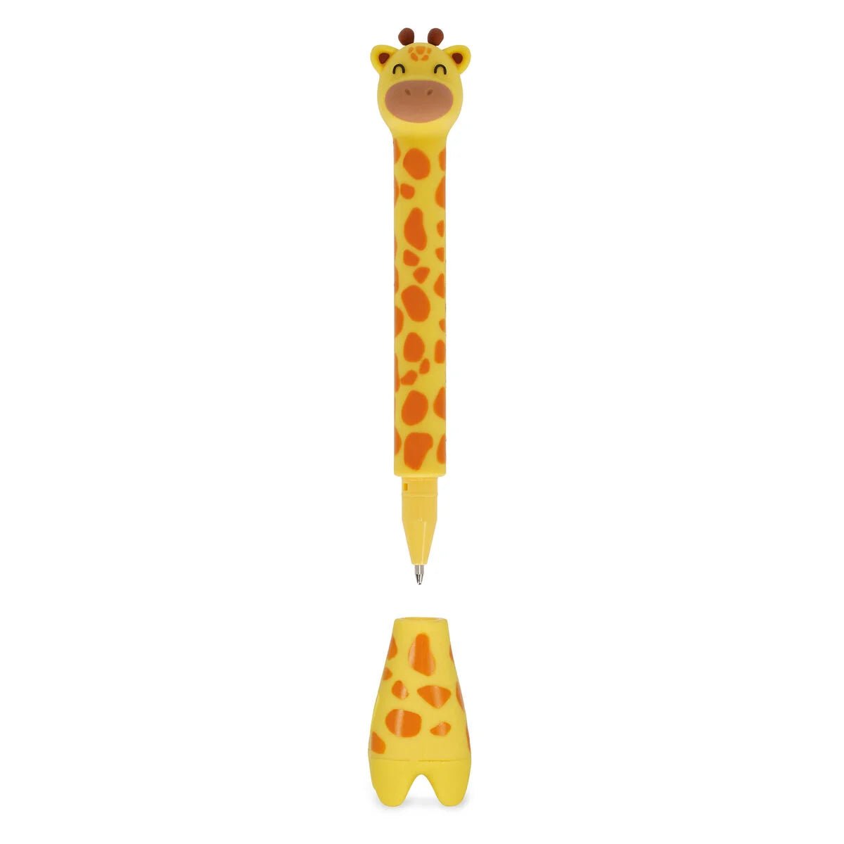 Stand - Ink Ovation - Kugelschreiber mit Standfuß Giraffe Legami - malmichbuntbest.com