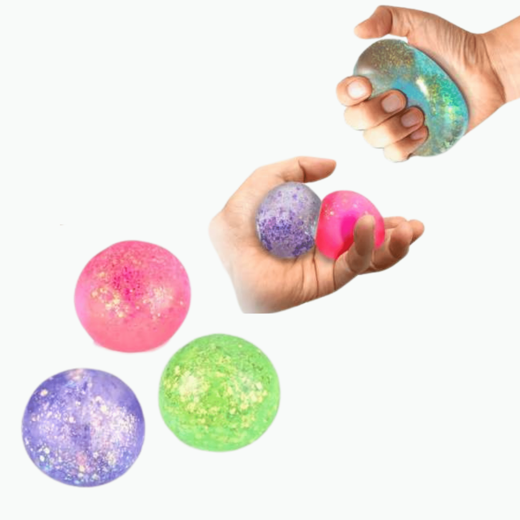 Strechty Glitzer Ball Fun Trading GmbH - malmichbuntbest.com