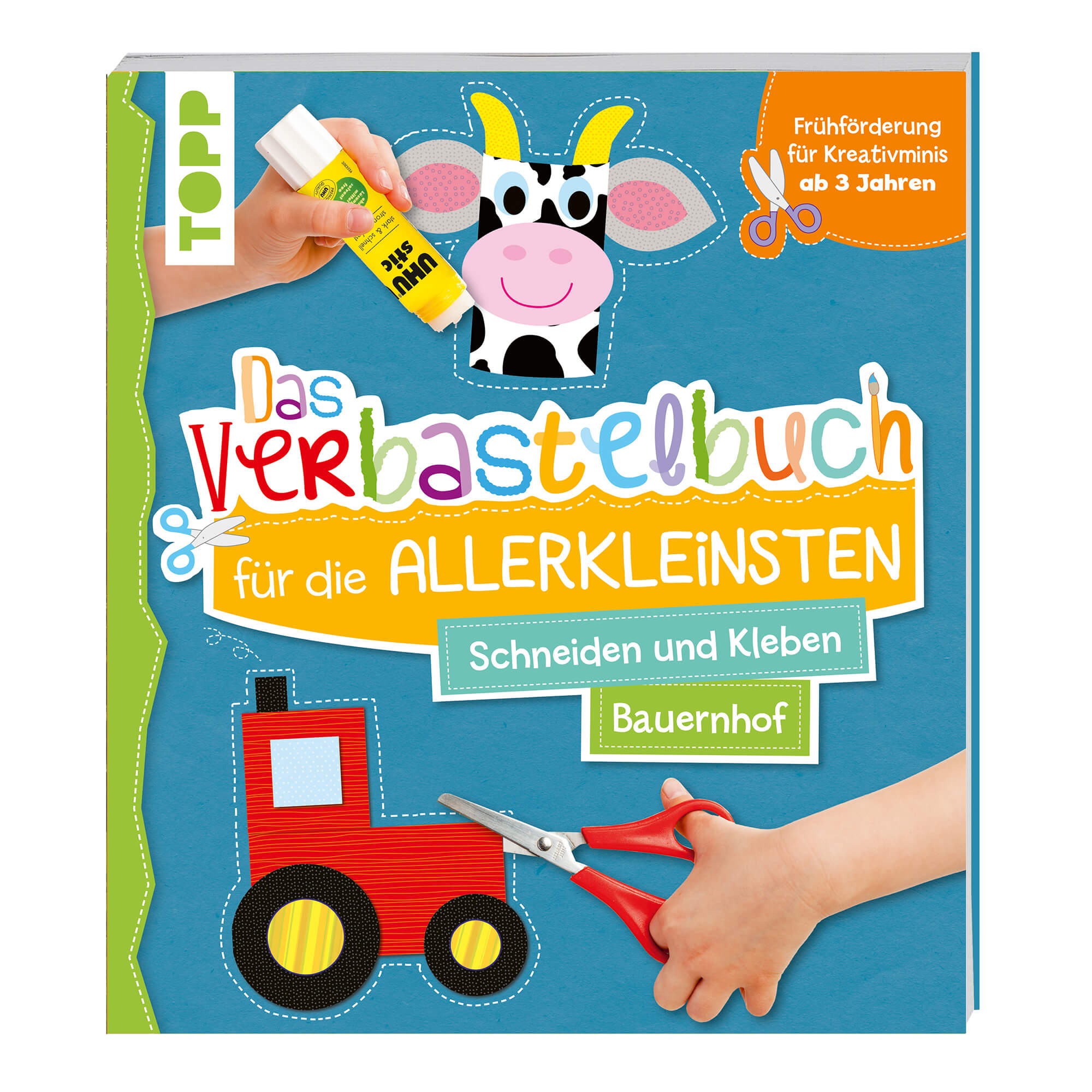 Verbastelbuch für die Allerkleinsten: Bauernhof TOPP Verlag - malmichbuntbest.com
