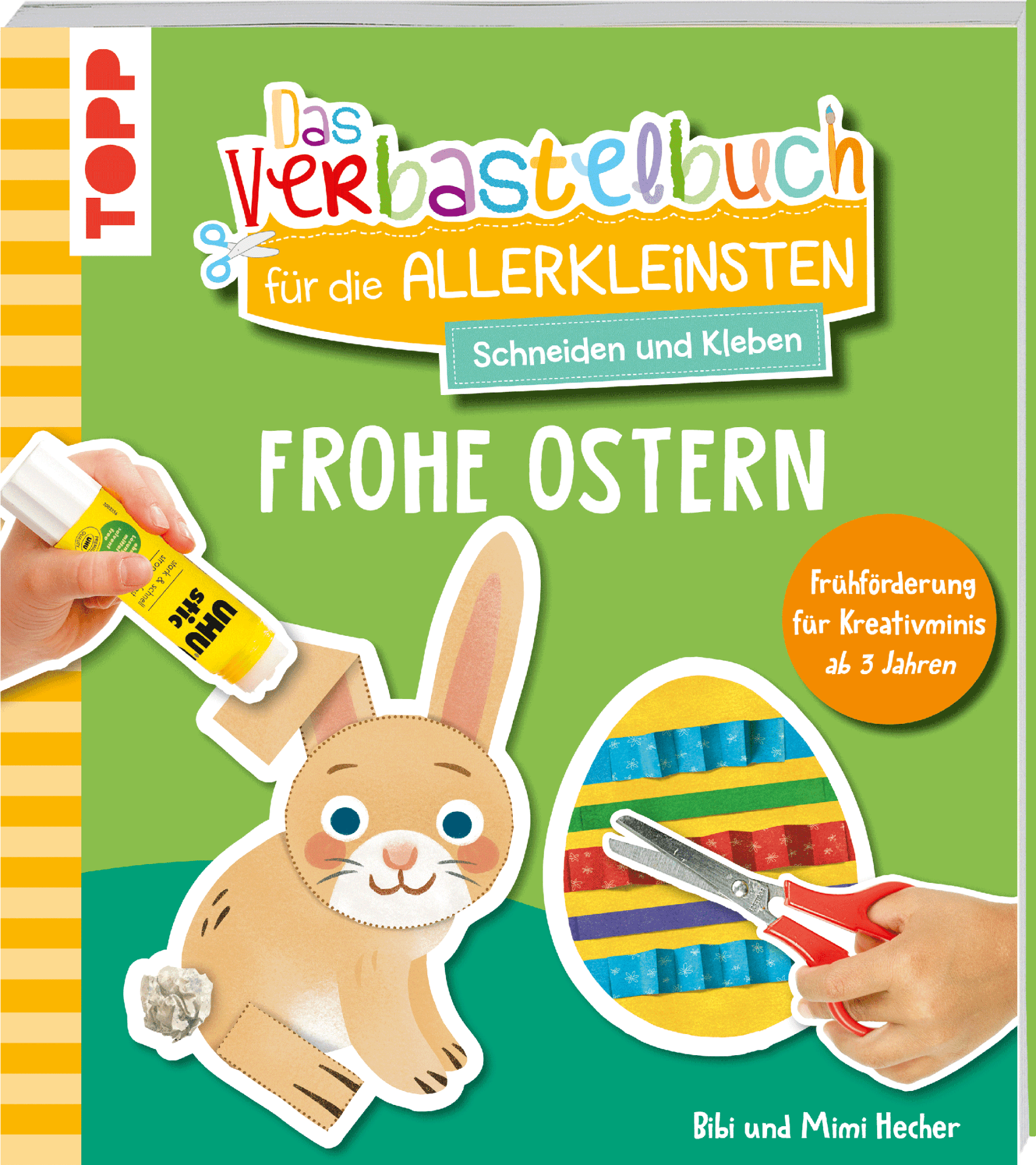Verbastelbuch für die Allerkleinsten: Schneiden und Kleben - Frohe Ostern TOPP Verlag - malmichbuntbest.com