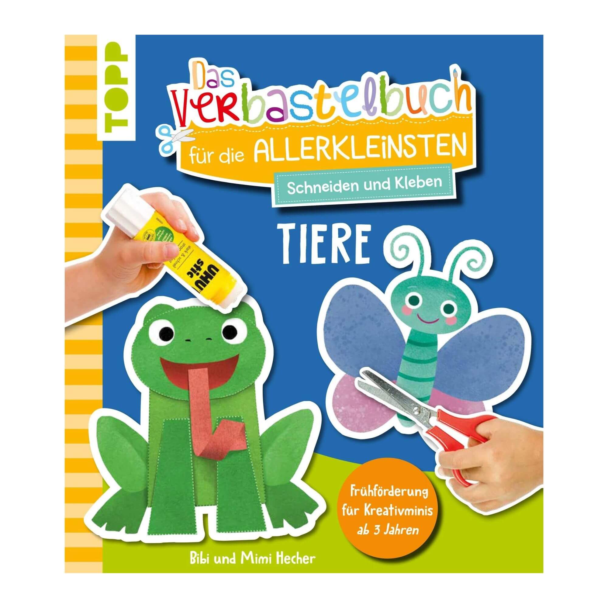 Verbastelbuch für die Allerkleinsten: Tiere TOPP Verlag - malmichbuntbest.com