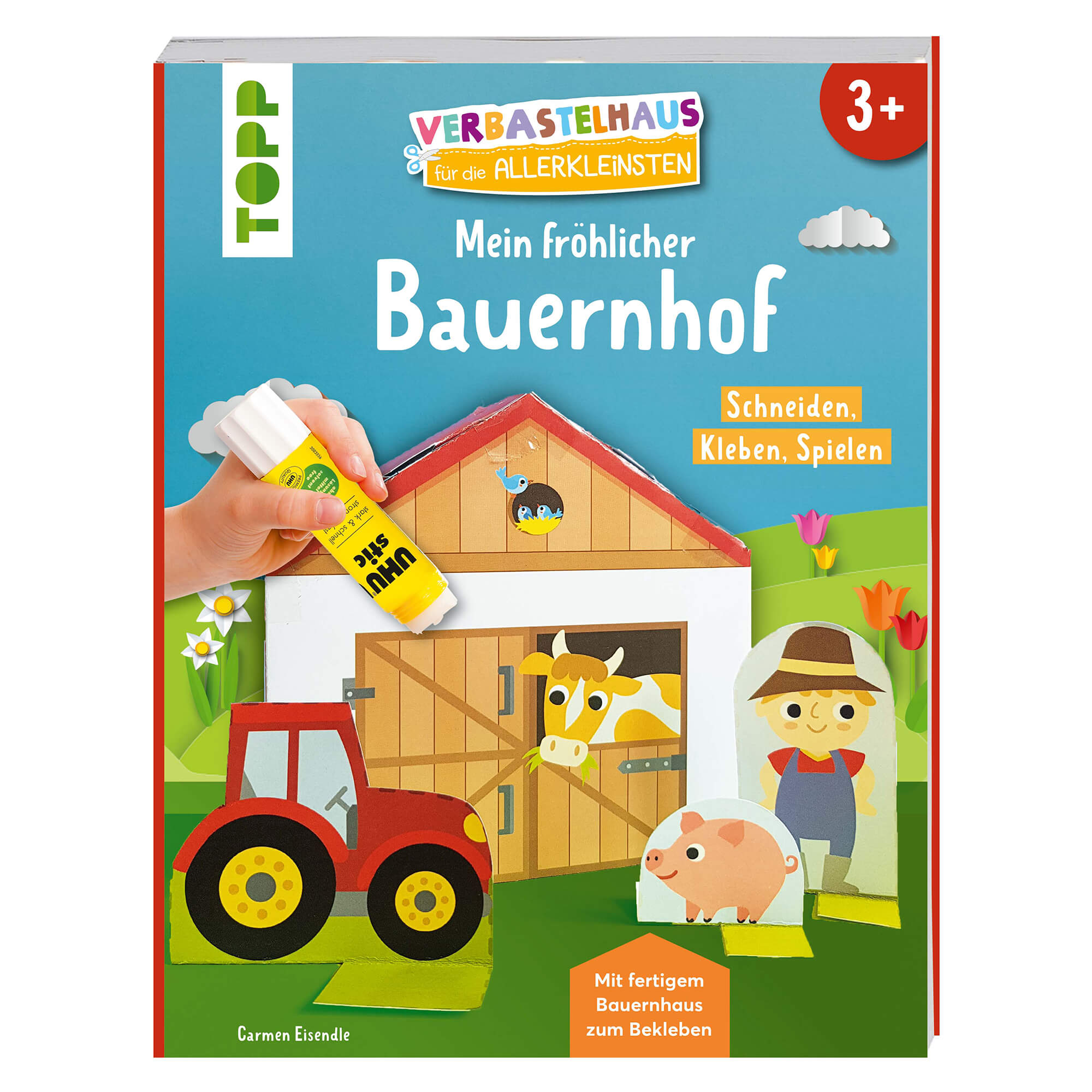Verbastelhaus für die Allerkleinsten: Mein fröhlicher Bauernhof TOPP Verlag - malmichbuntbest.com