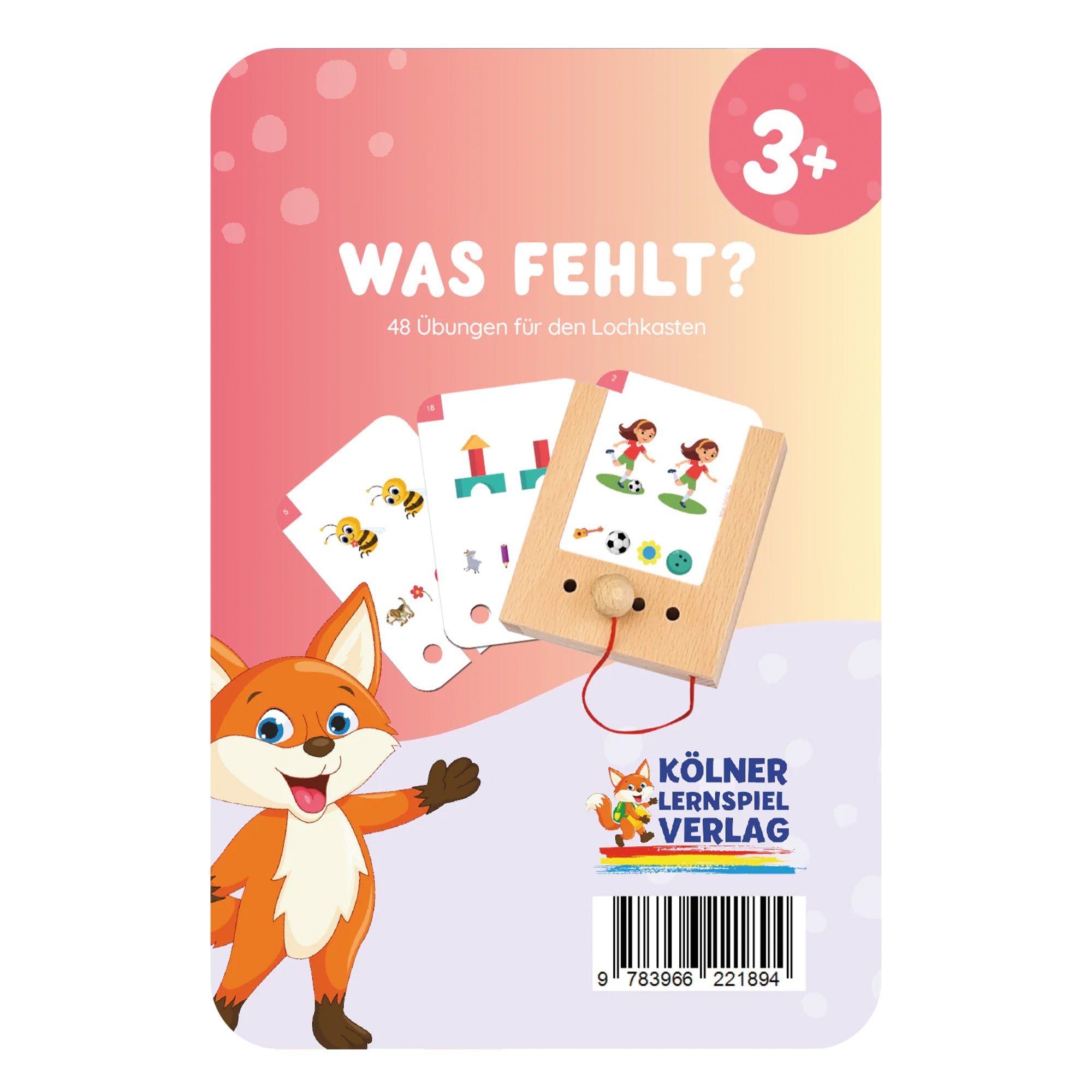 Was fehlt? Unterschiede erkennen ab 3 Jahren - Übungen für den Lochkasten Lernspielverlag - malmichbuntbest.com