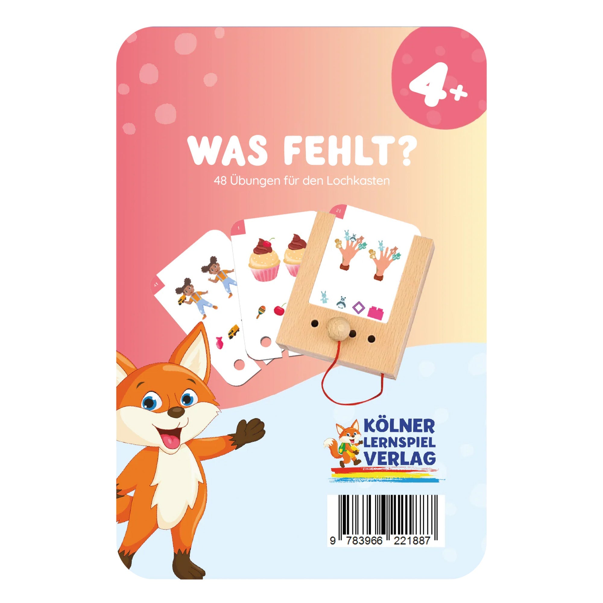 Was fehlt? Unterschiede erkennen ab 4 Jahren - Übungen für den Lochkasten Lernspielverlag - malmichbuntbest.com
