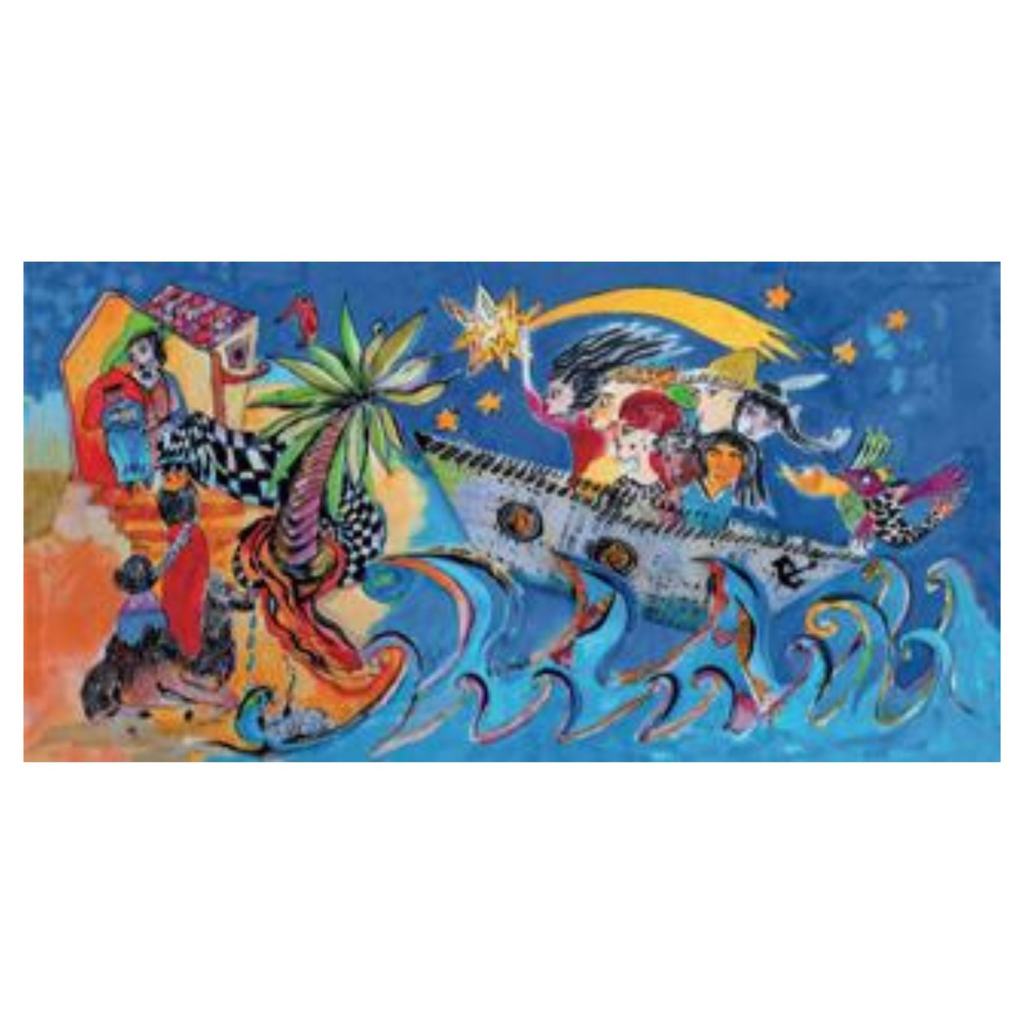 Weihnachtskarte "Arche" Arche noVa - malmichbuntbest.com
