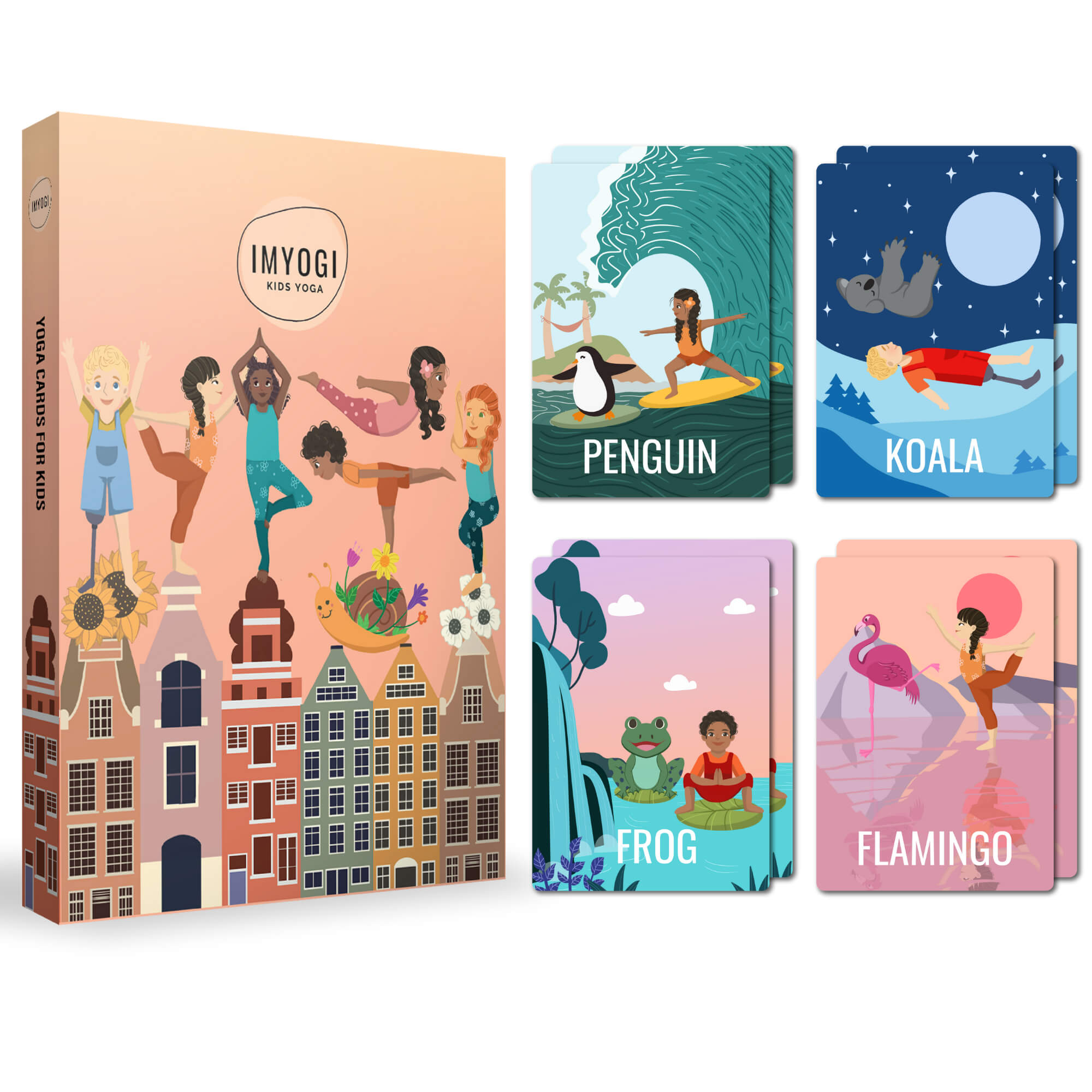 Yoga - Karten für Kinder IMYOGI - malmichbuntbest.com