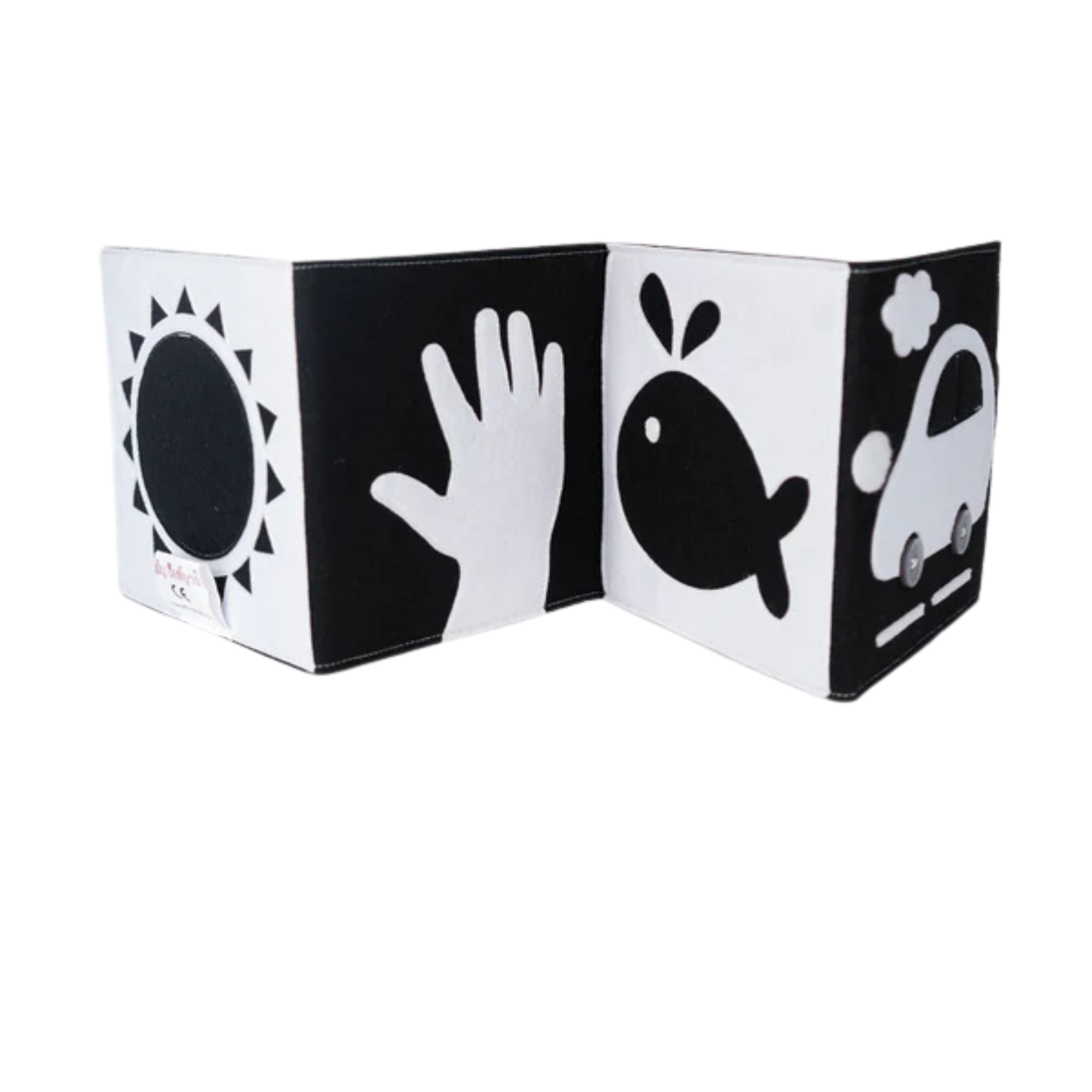 Jolly Designs - Kontrastkarten-Büchlein Black and White