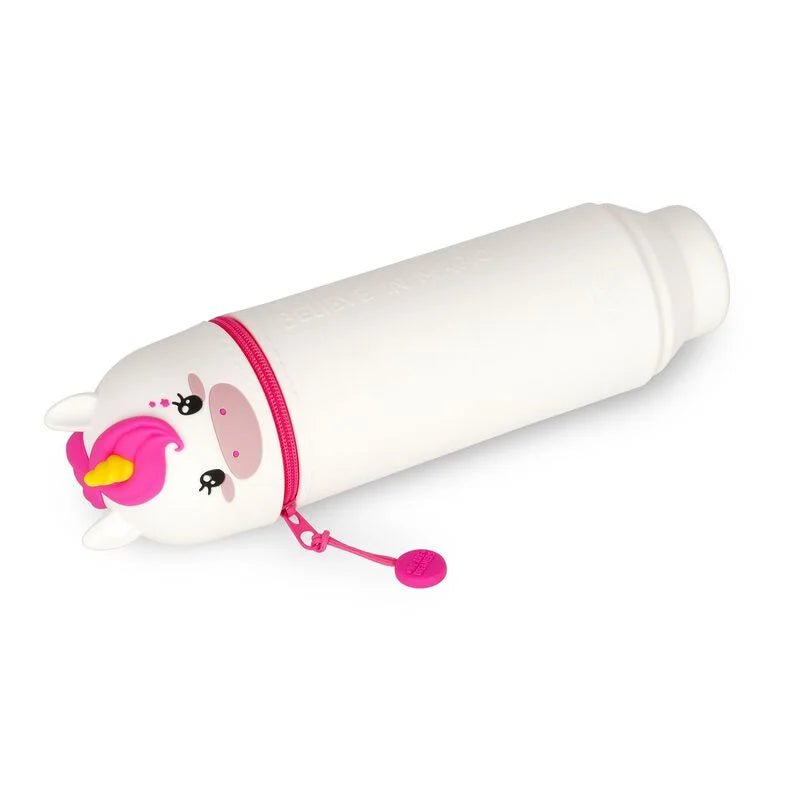 2 - in - 1 - Federmäppchen aus Silikon - Einhorn Legami - malmichbuntbest.com