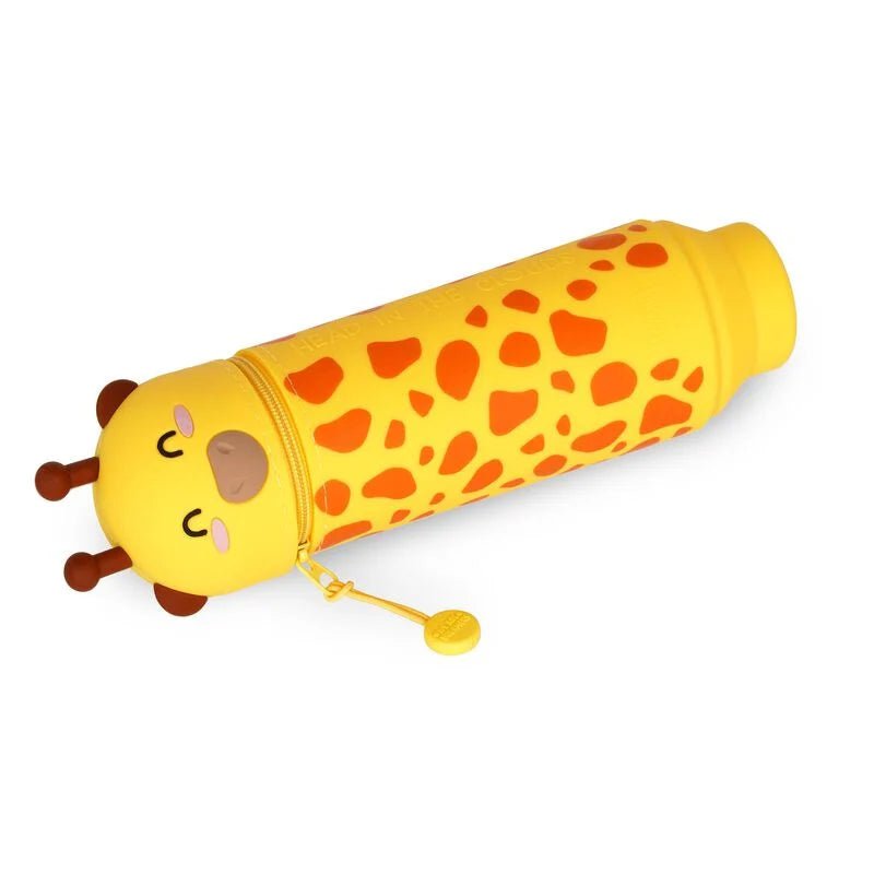 2 - in - 1 - Federmäppchen aus Silikon - Giraffe Legami - malmichbuntbest.com