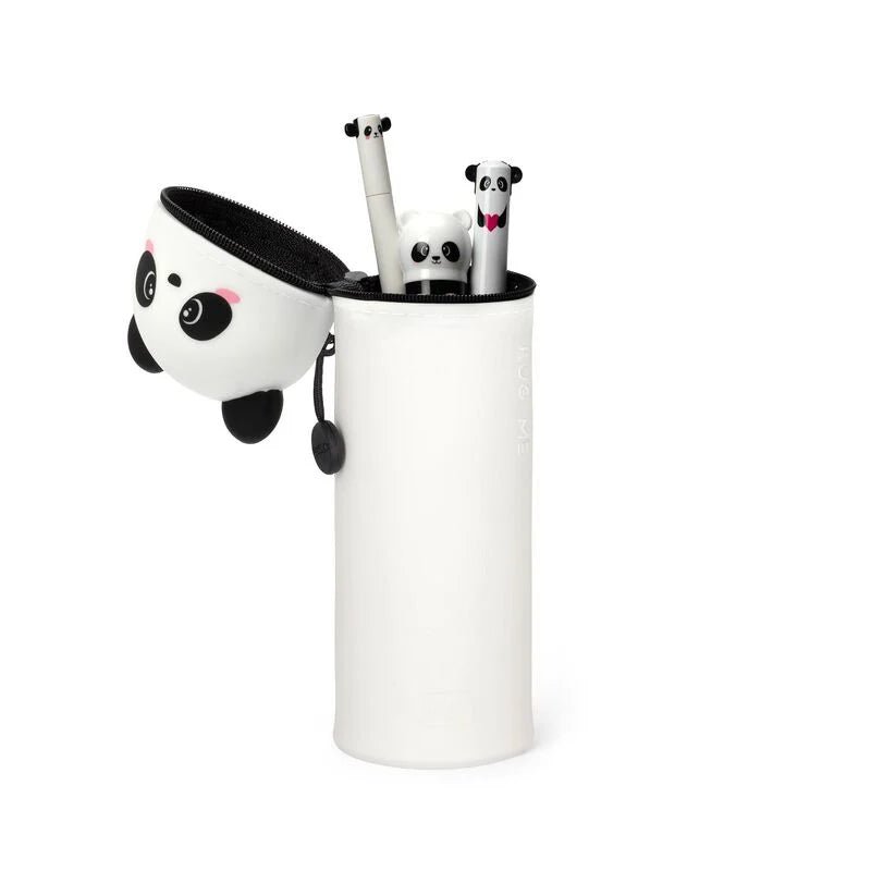 2 - in - 1 - Federmäppchen aus Silikon - Panda Legami - malmichbuntbest.com