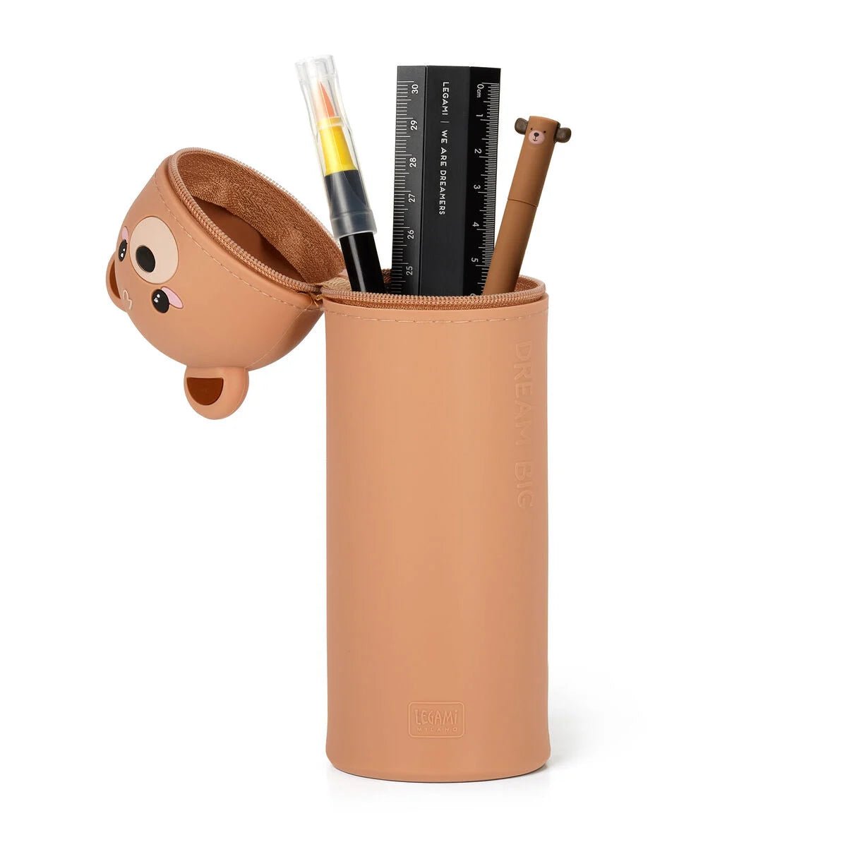 2 - in - 1 - Federmäppchen aus Silikon - Teddy Bär Legami - malmichbuntbest.com