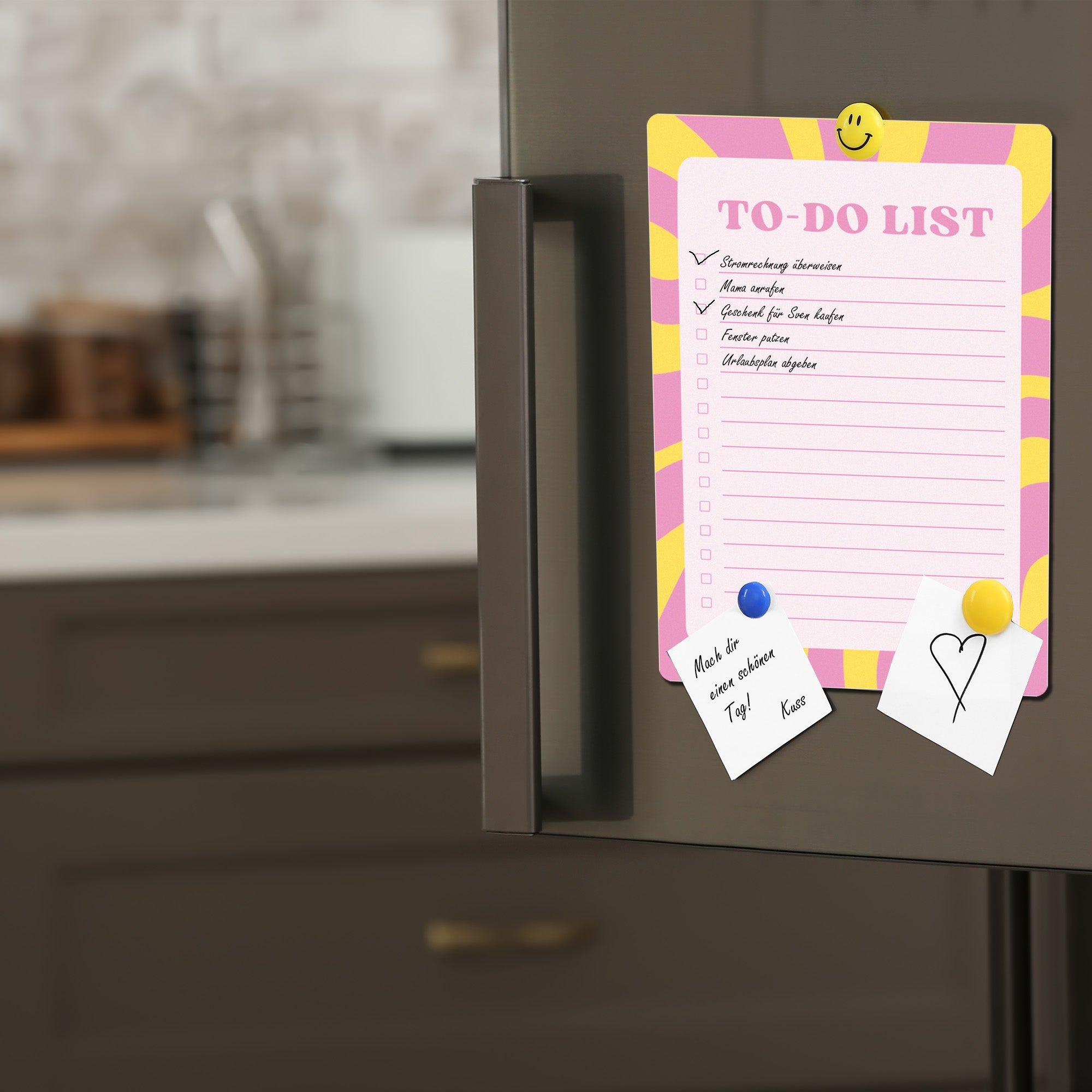 2 Notizblöcke To - Do List - Pink Jeka - malmichbuntbest.com