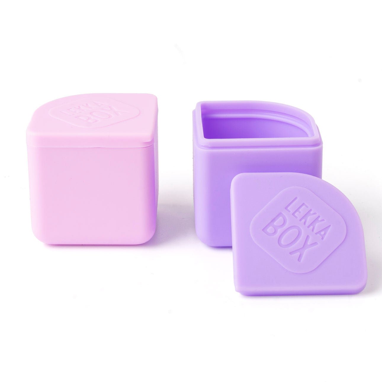 2er Set Lekkabox Silikondose - Lavender Lekkabox - malmichbuntbest.com