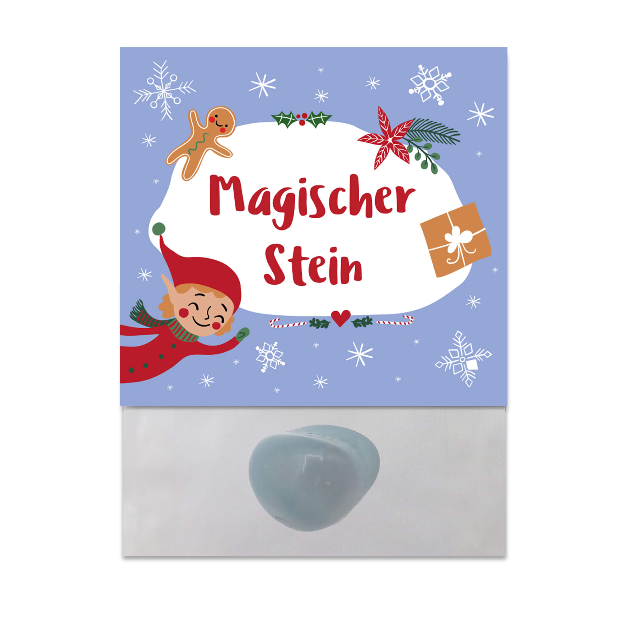 8er Set Glückssteine Weihnachten (Elf) Jeka - malmichbuntbest.com