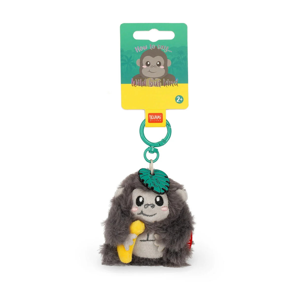 Plüsch-Schlüsselanhänger Gorilla - Tiny Super Soft!