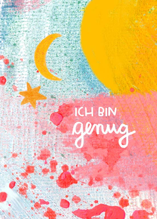 Affirmationskarten Set für Erwachsene - "Karten für ein gutes Leben" Frau Ottilie - malmichbuntbest.com
