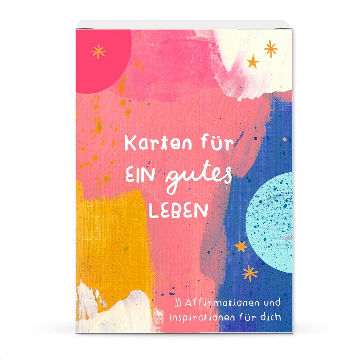 Affirmationskarten Set für Erwachsene - "Karten für ein gutes Leben" Frau Ottilie - malmichbuntbest.com