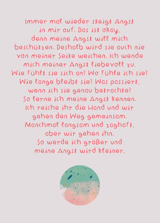 Affirmationskarten Set für Erwachsene - "Karten für ein gutes Leben" Frau Ottilie - malmichbuntbest.com