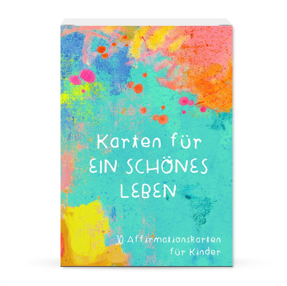 Affirmationskarten Set für Kinder - "Karten für ein schönes Leben" Frau Ottilie - malmichbuntbest.com
