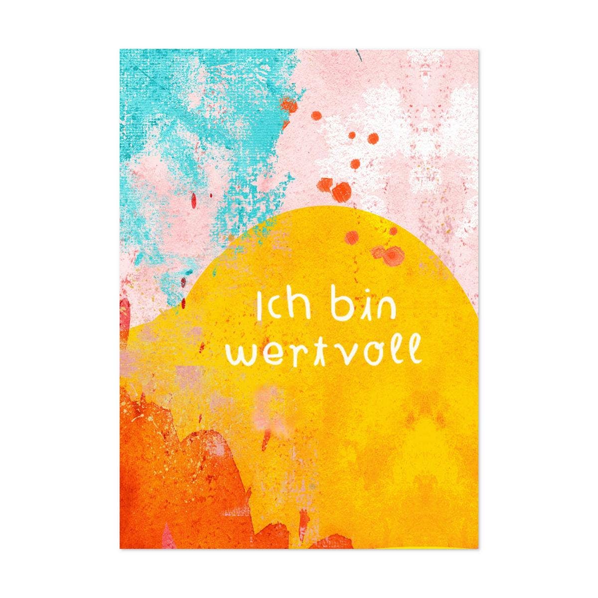 Affirmationskarten Set für Kinder - "Karten für ein schönes Leben" Frau Ottilie - malmichbuntbest.com