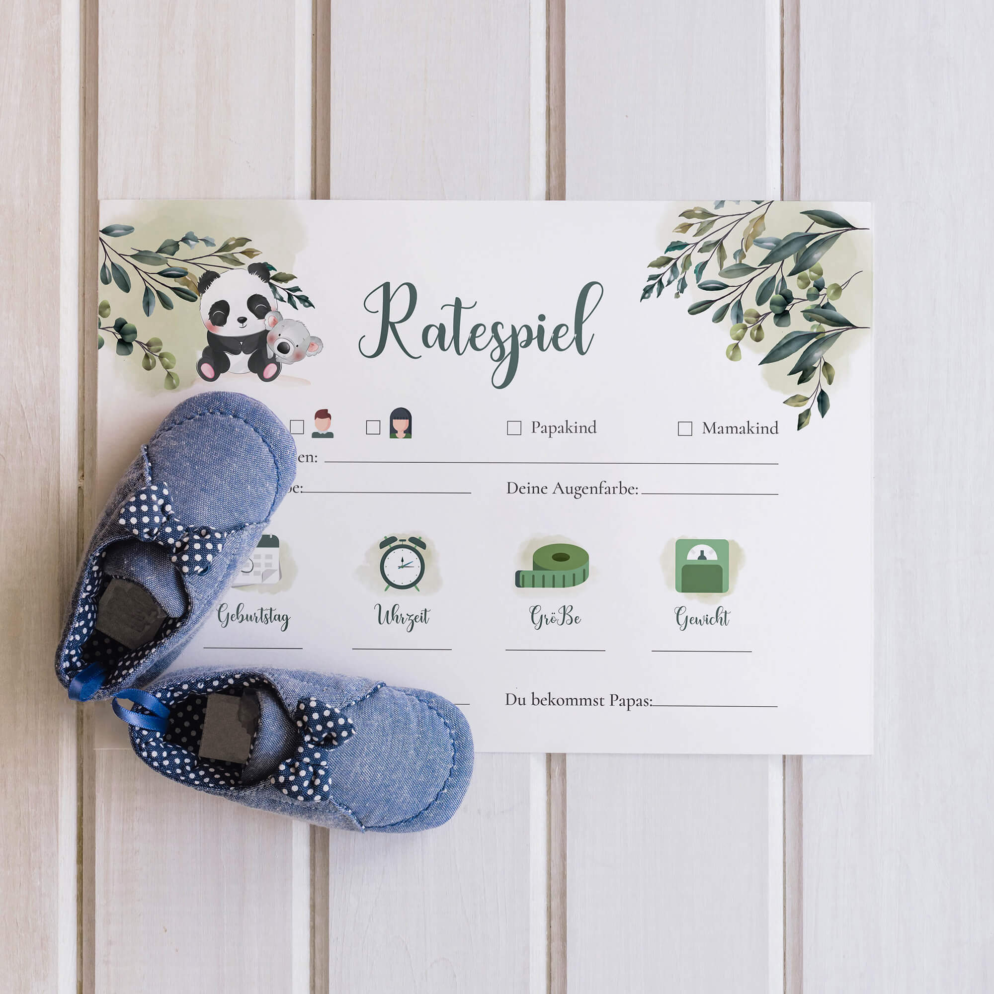 Babyparty Spiele - Set Koala Jeka - malmichbuntbest.com