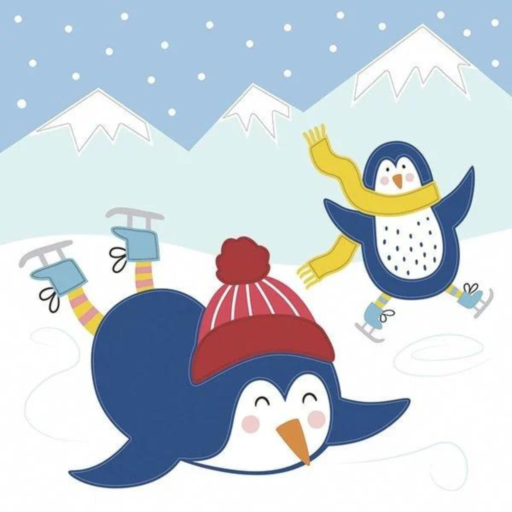 Bastelset Filzbilder "Winter friends" Ursus - malmichbuntbest.com