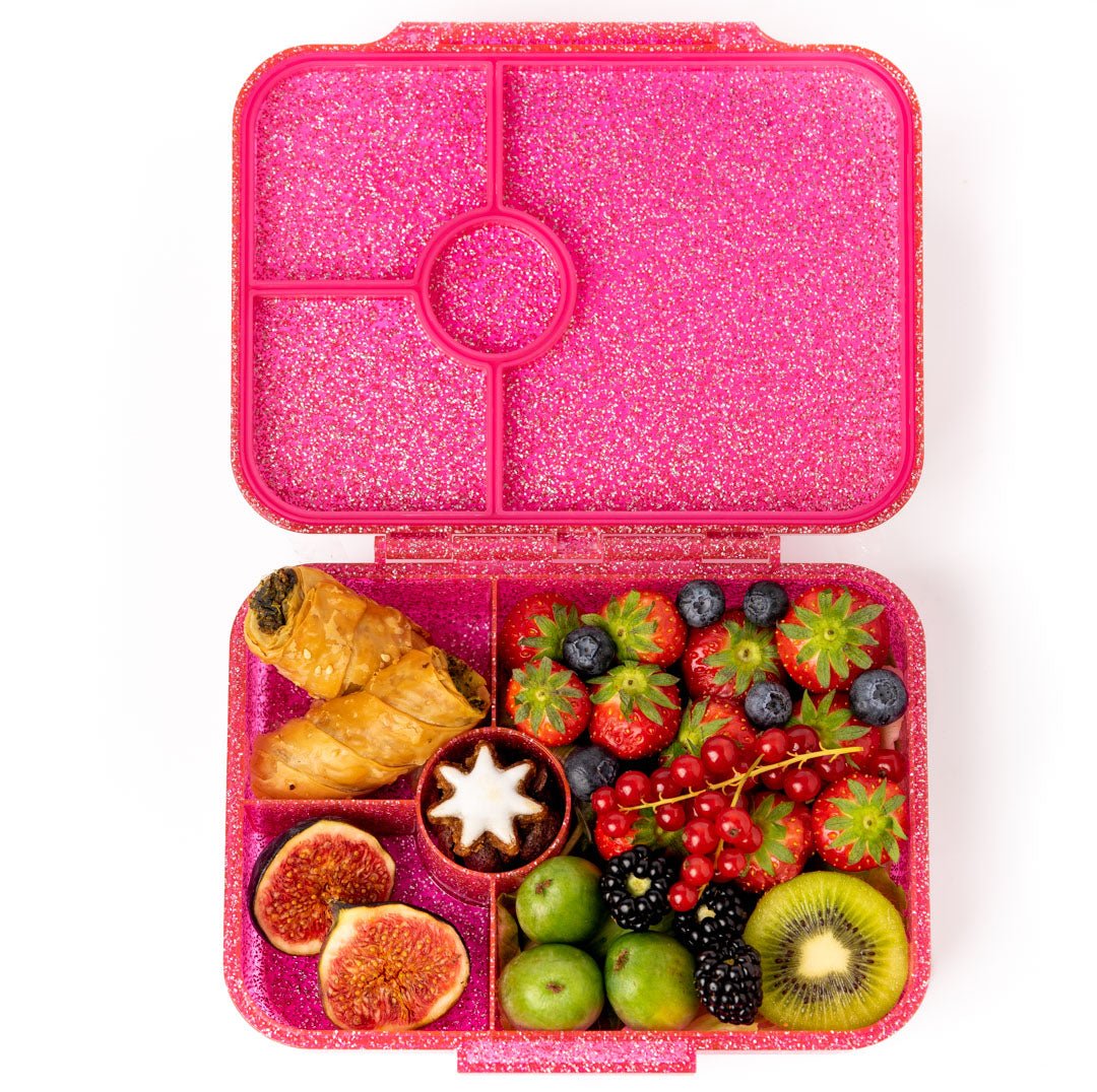 Brotdose Lekkabox Glamour Glitzer Pink Lekkabox - malmichbuntbest.com