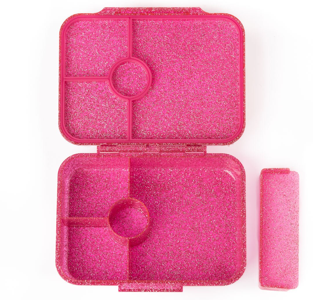 Brotdose Lekkabox Glamour Glitzer Pink Lekkabox - malmichbuntbest.com