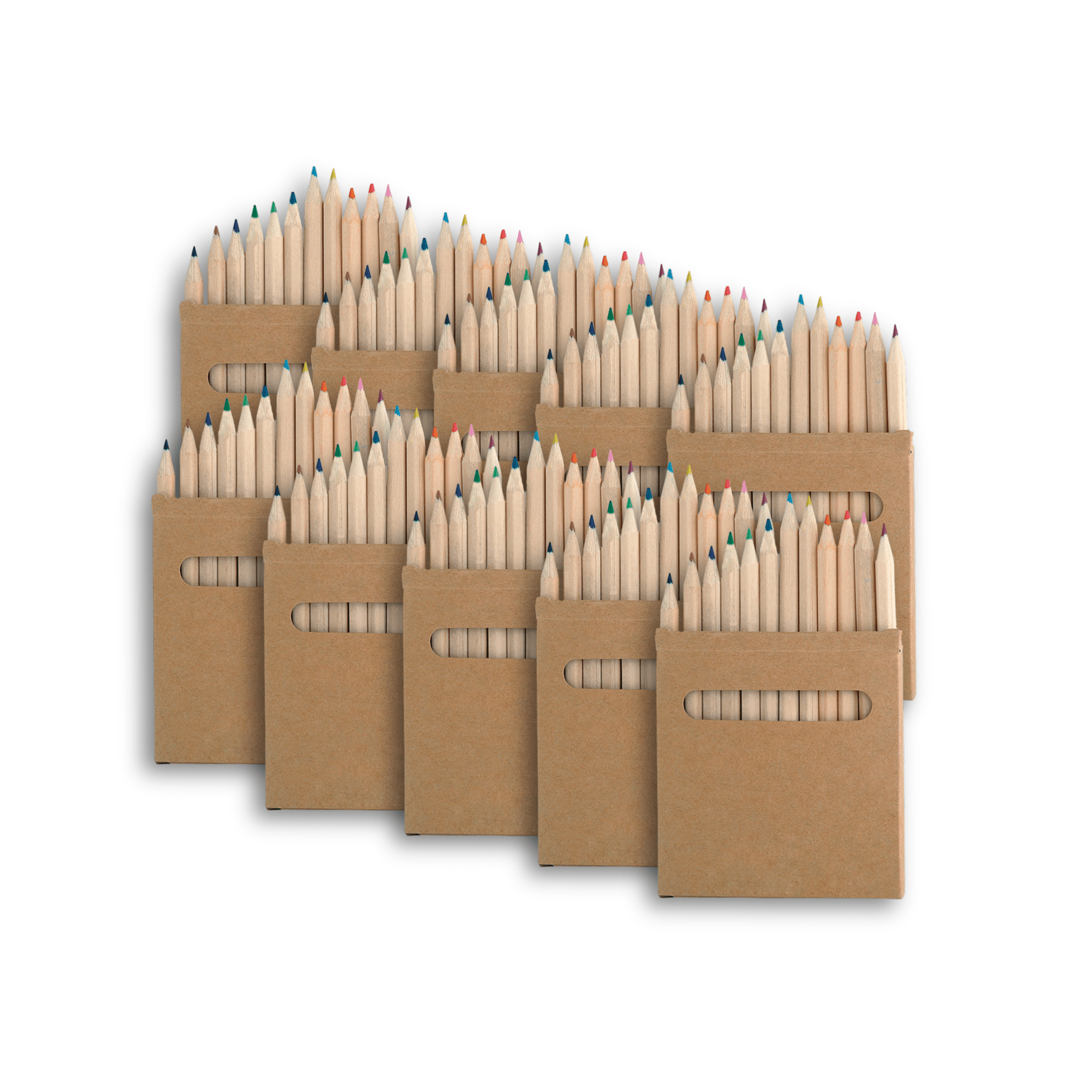 Buntstifte Set 10er mit 12 Stiften Jeka - malmichbuntbest.com