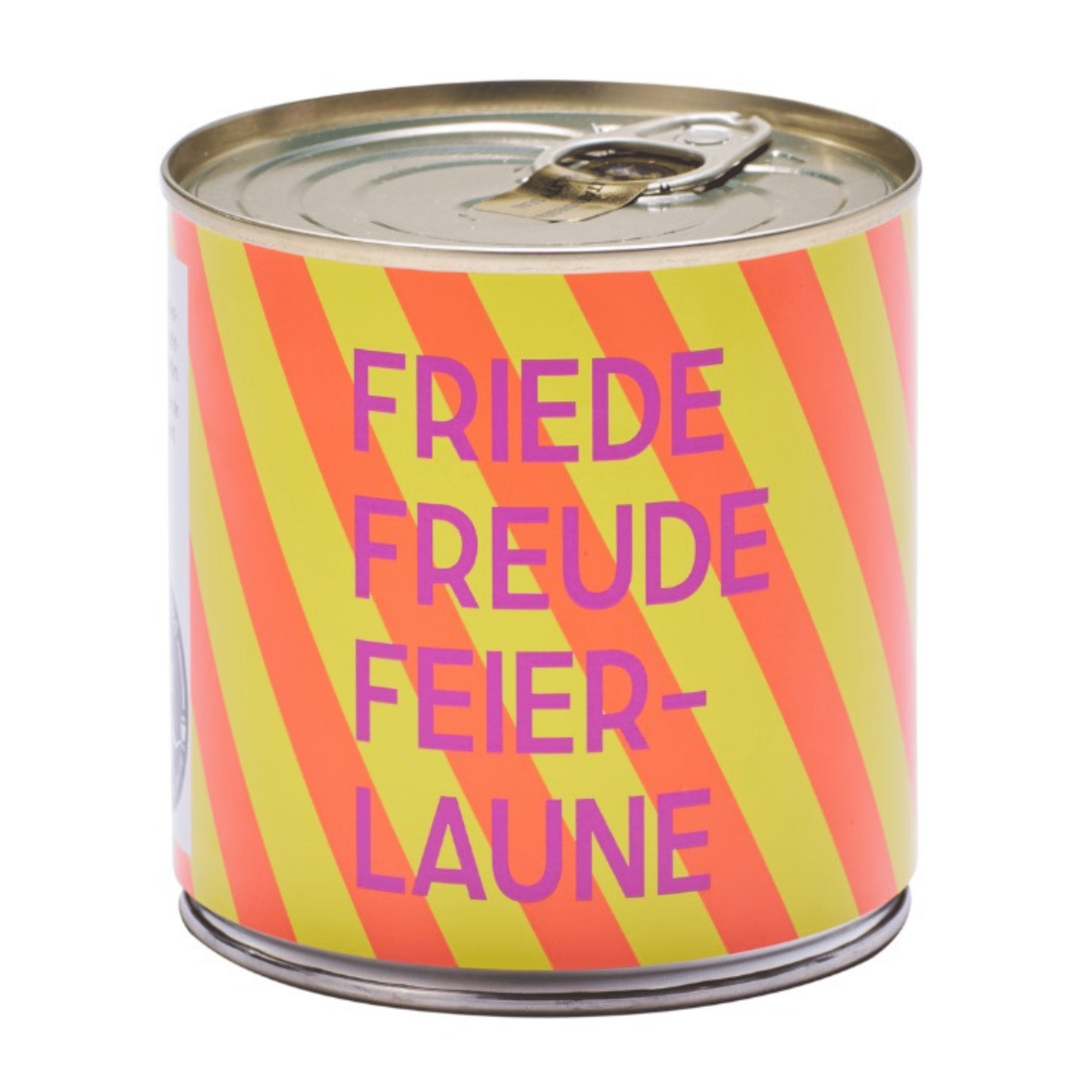 Cancake Friede Freude Feierlaune, Neon - Orange/Gelb, Geschmack Schwarzwälder Kirschkuchen Wondercandle - malmichbuntbest.com