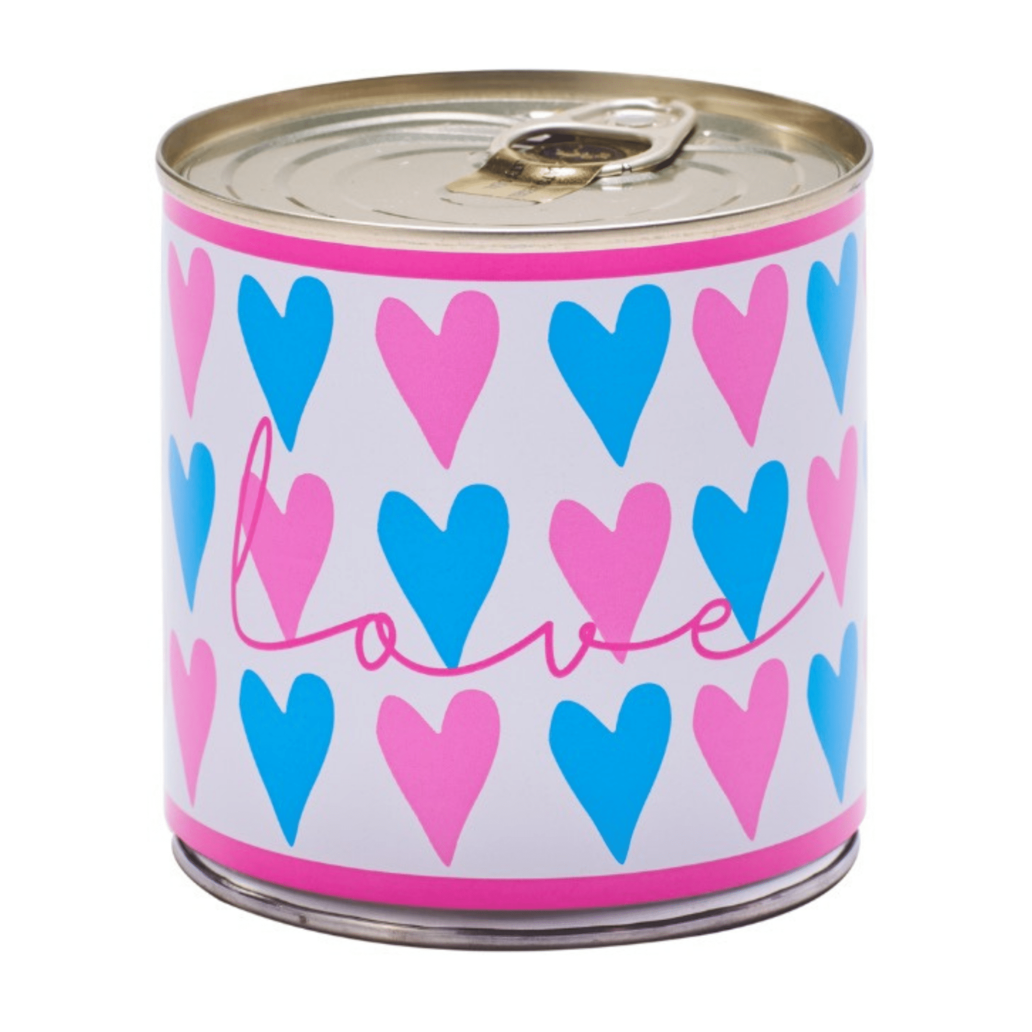 Cancake Love, Neon - Pink/Blau, Geschmack Marmorkuchen Wondercandle - malmichbuntbest.com