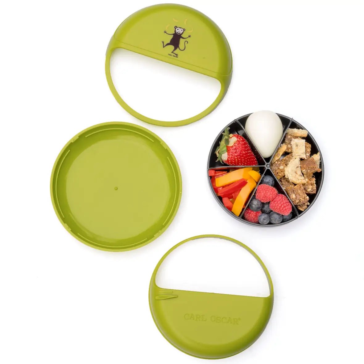 Carl Oscar SnackDISC™ für Kinder – Affe Carl Oscar - malmichbuntbest.com