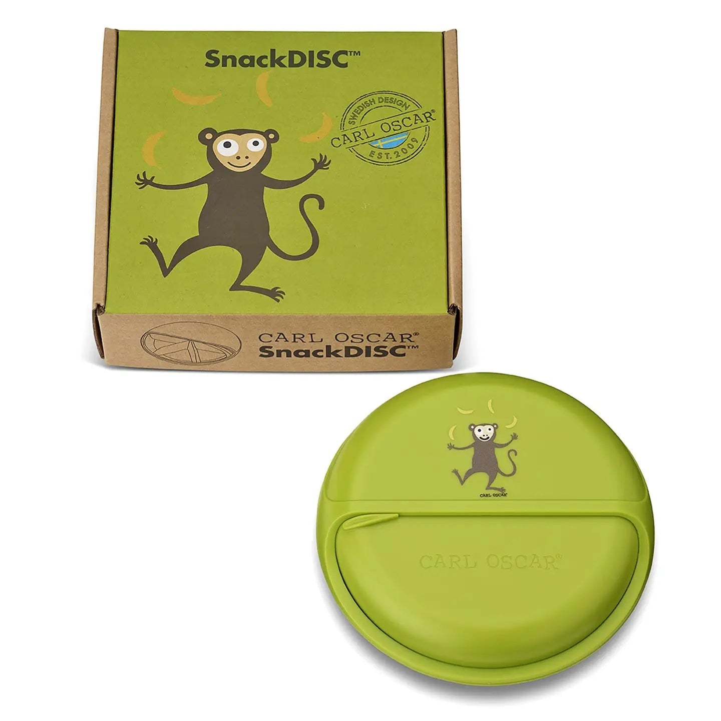 Carl Oscar SnackDISC™ für Kinder – Affe Carl Oscar - malmichbuntbest.com