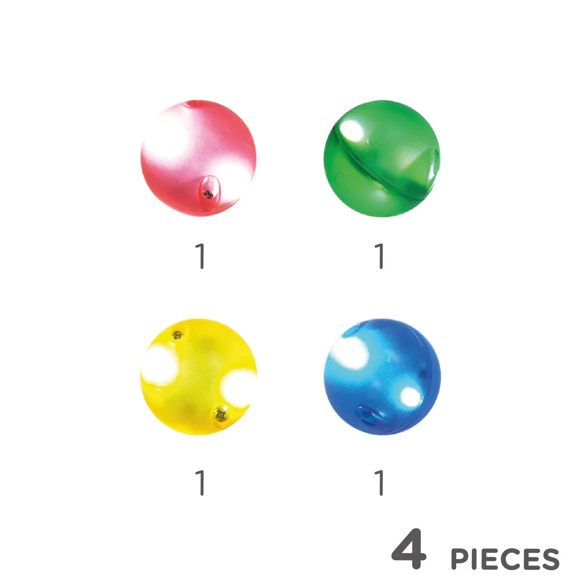 Clever Clixx Leuchtende Kugeln, 4er Set Clever Clixx - malmichbuntbest.com