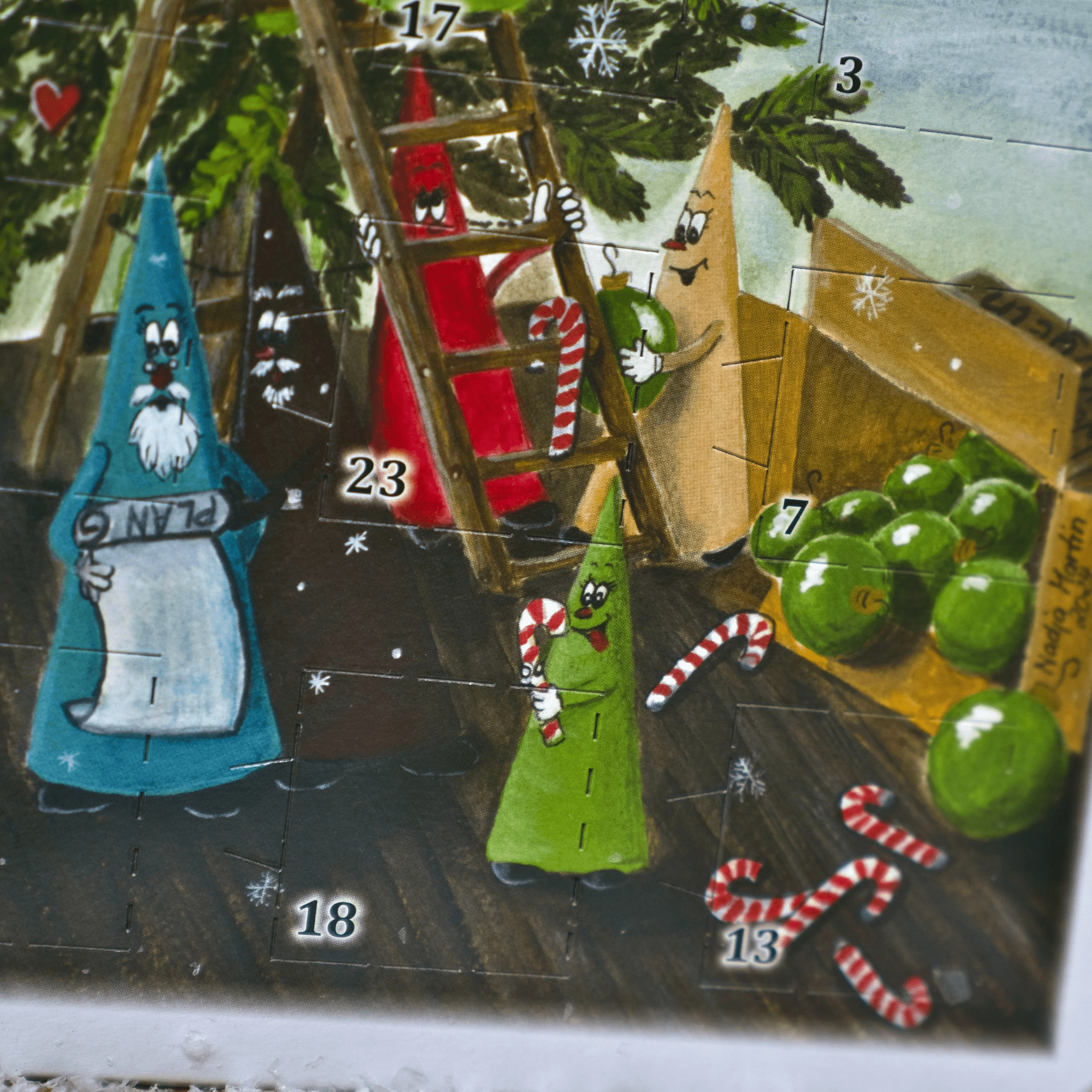 Crottendorfer der echte Räucherkerzen Adventskalender Hochformat Original Crottendorfer - malmichbuntbest.com