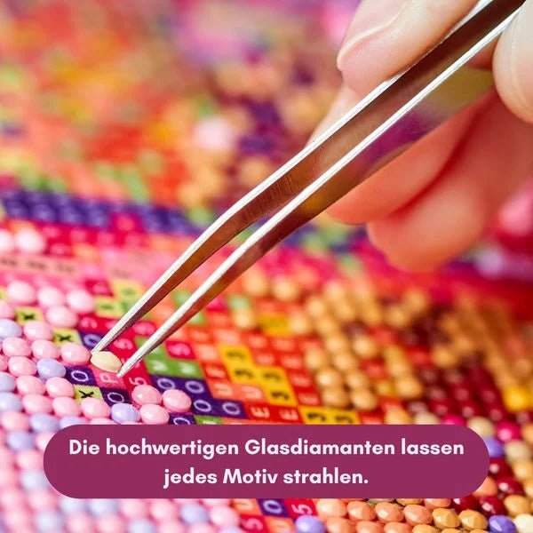 Diamond Painting Adventskalender: Glitzerndes Weihnachtsdorf TOPP Verlag - malmichbuntbest.com