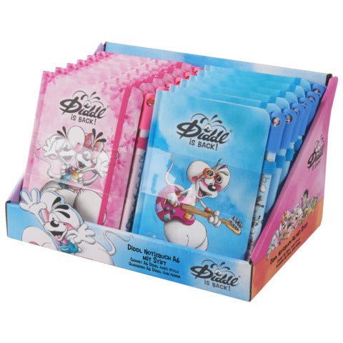 Diddl Notizbuch A6 mit Stift Diddl - malmichbuntbest.com