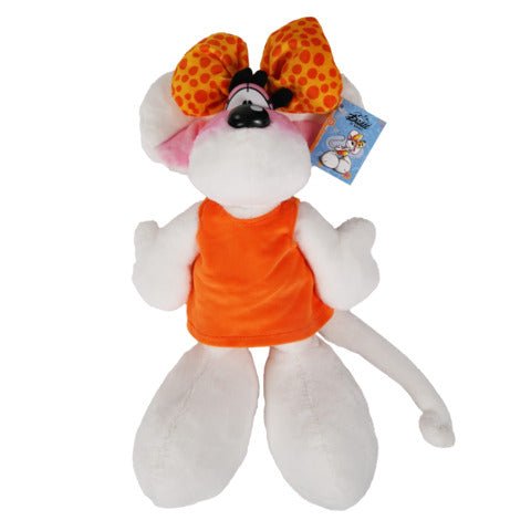 Diddl Plüschtier Diddlina im orangefarbenen Kleid 20 cm Diddl - malmichbuntbest.com