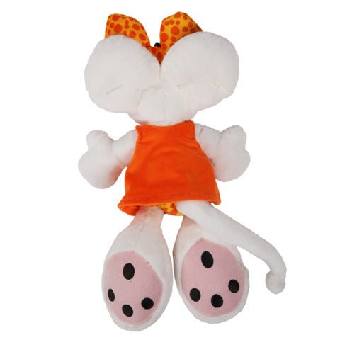 Diddl Plüschtier Diddlina im orangefarbenen Kleid 30 cm Diddl - malmichbuntbest.com