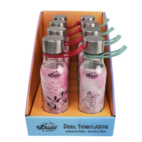 Diddl Trinkflasche mit Trageschlaufe Diddl - malmichbuntbest.com