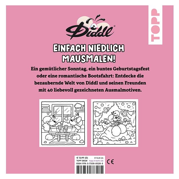Die bunte Welt von DIDDL und seinen Freunden - Diddl's Cosy Life TOPP Verlag - malmichbuntbest.com